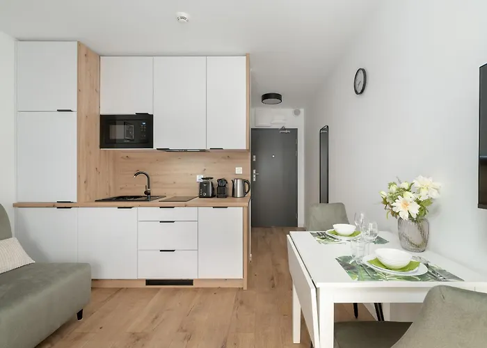 Stylowe Studia Z Tarasem W Poznaniu By Renters アパート ポズナン